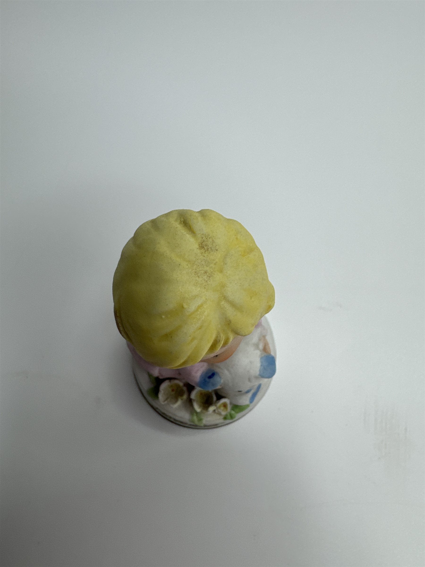 Vintage NAPCO Baby of the Month November Baby Girl Figurine Porcelain C-8978