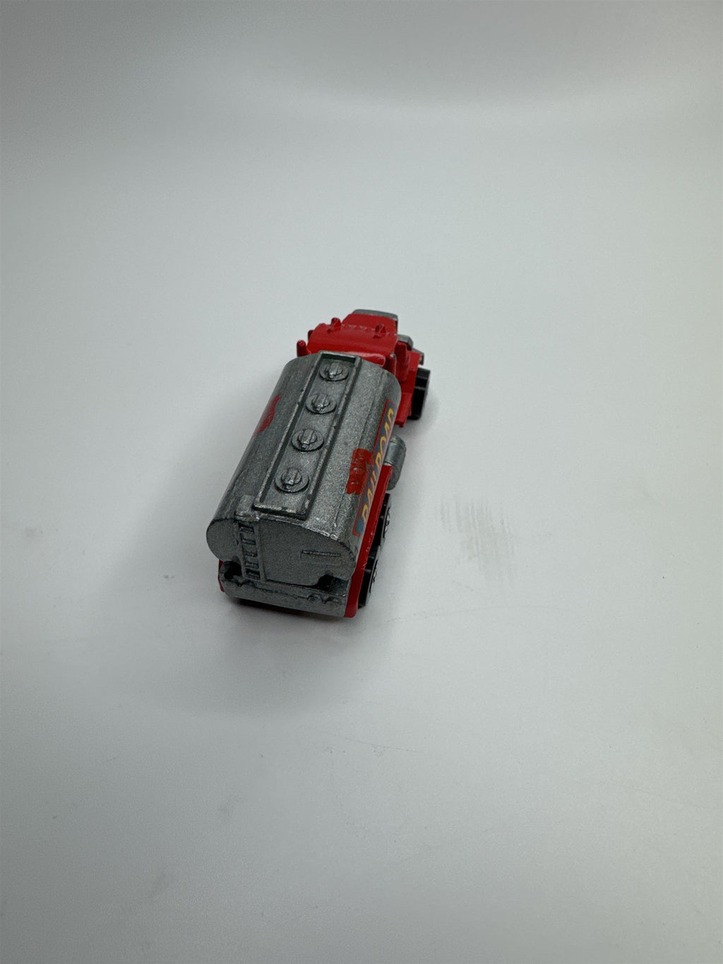 Hot Wheels Railroad Peterbilt Tank Truck 1979 Red 1:64 Vintage Malaysia