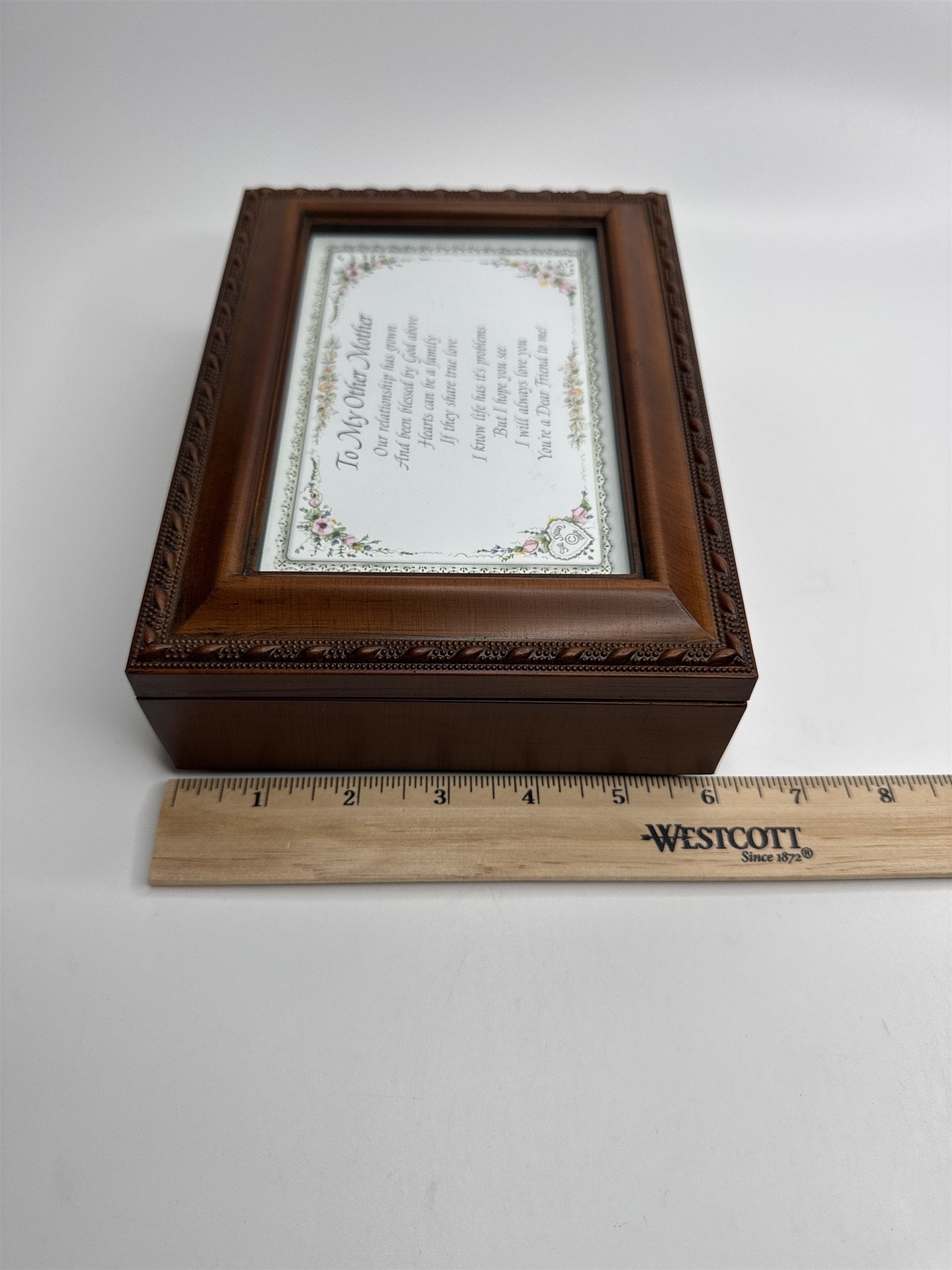 Sanyo "To My Other Mother" Mother's Day Mom Wooden Gift Jewelry Box Music Box