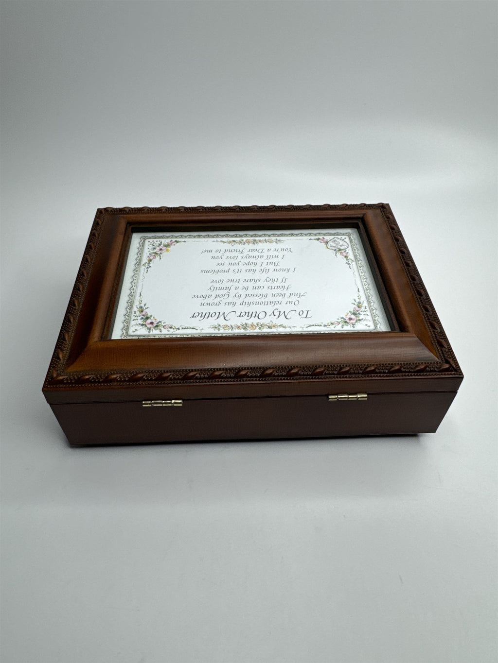 Sanyo "To My Other Mother" Mother's Day Mom Wooden Gift Jewelry Box Music Box