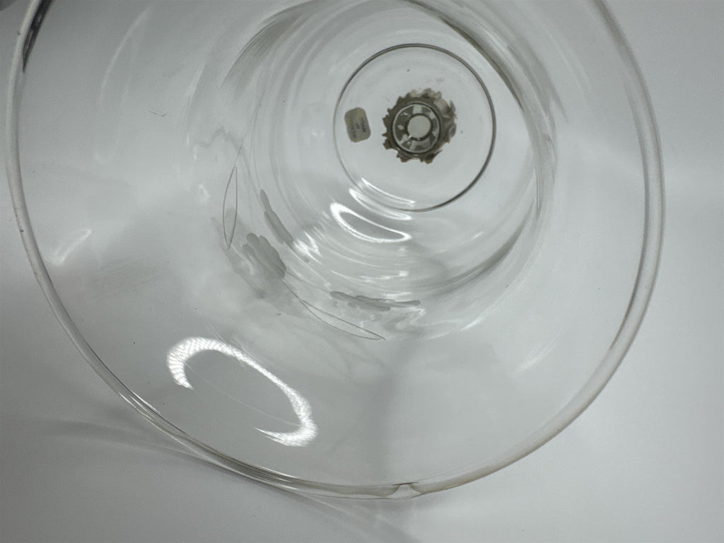 Vintage Homco Home Interiors Peg Votive Candle Holder Etched Flower Floral