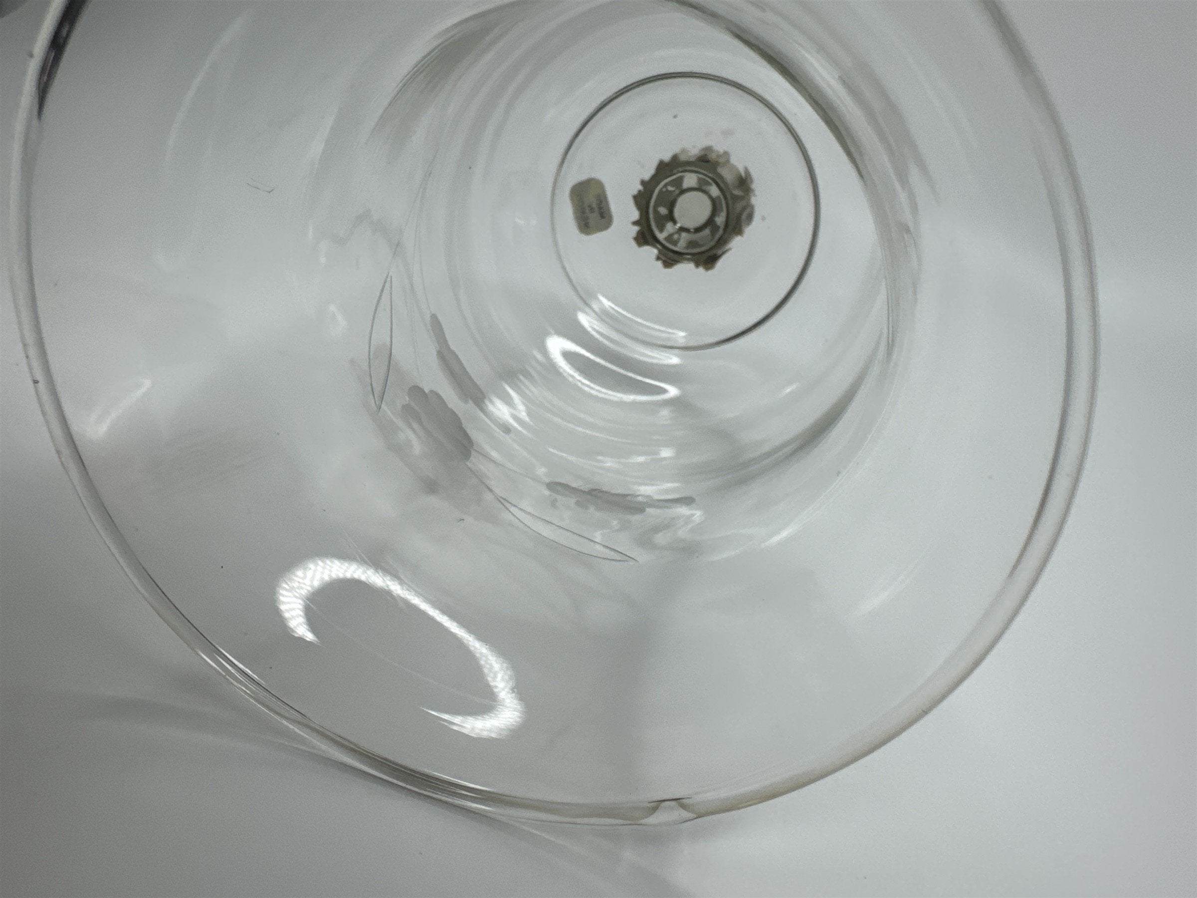 Vintage Homco Home Interiors Peg Votive Candle Holder Etched Flower Floral