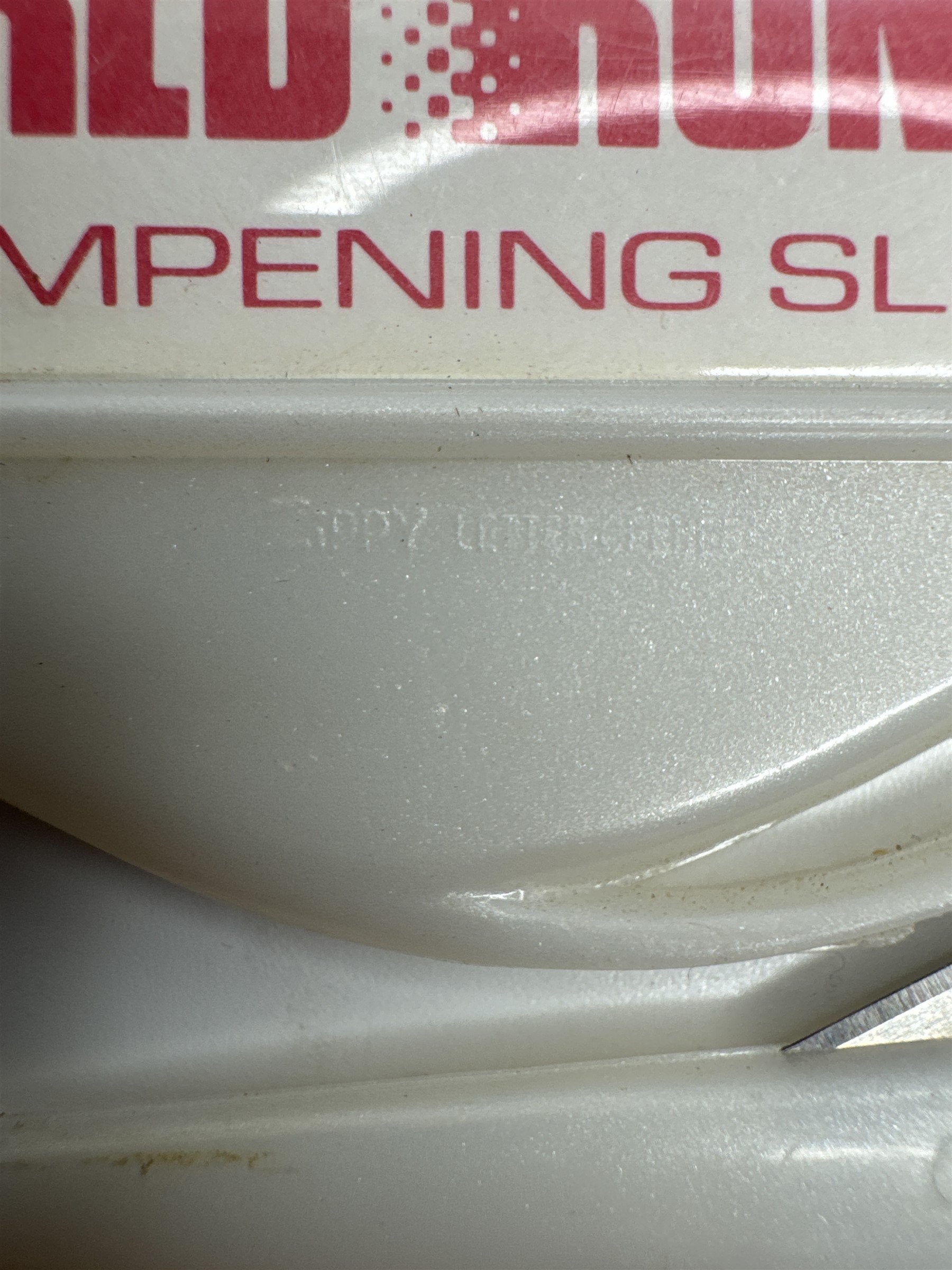 Vintage Red Runner Letter Opener Zippy USA Advertising Promo Envelope Opener