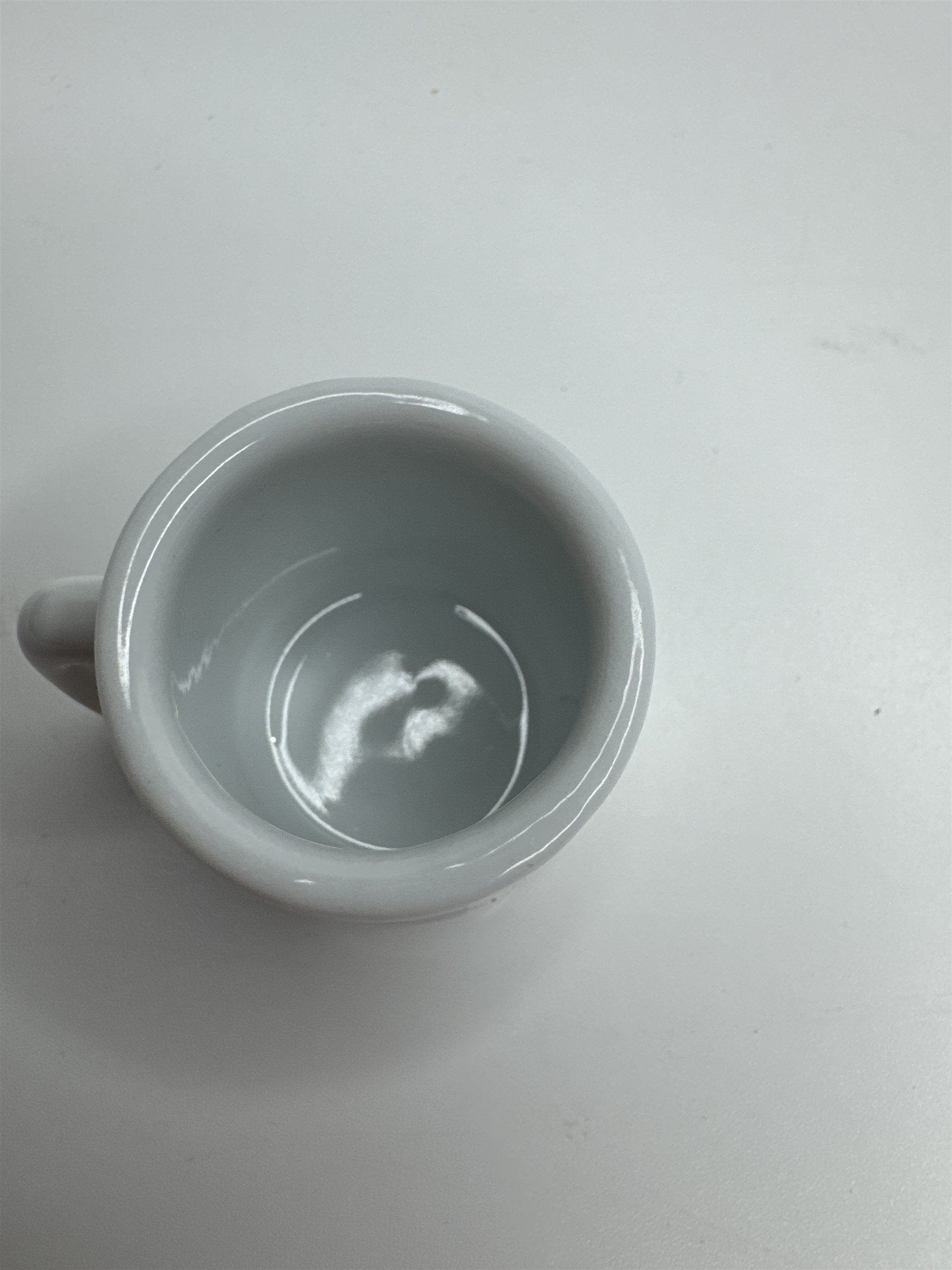 Vintage SpongeBob SquarePants Miniature 1-1/4" Coffee Mug /w Patrick Starfish