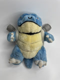 Vintage Nintendo Pokemon Blastoise 10" Plush 1999 Turtle Water Stuffed Animal