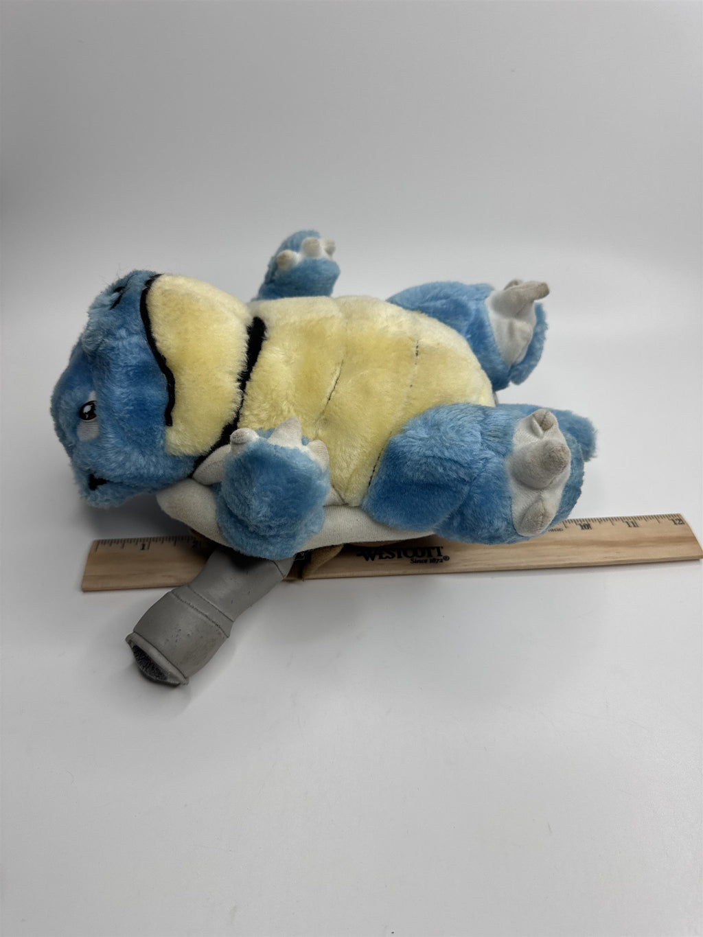 Vintage Nintendo Pokemon Blastoise 10" Plush 1999 Turtle Water Stuffed Animal