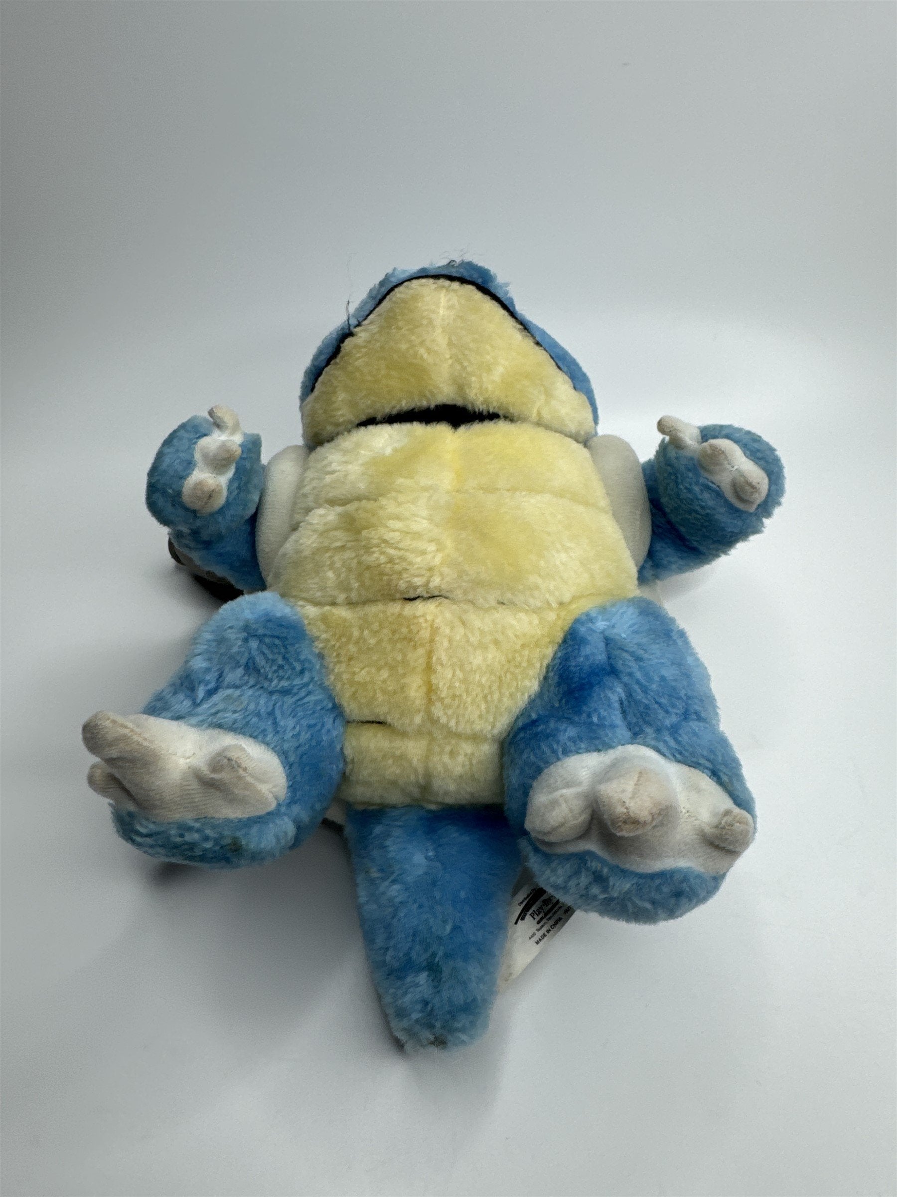 Vintage Nintendo Pokemon Blastoise 10" Plush 1999 Turtle Water Stuffed Animal