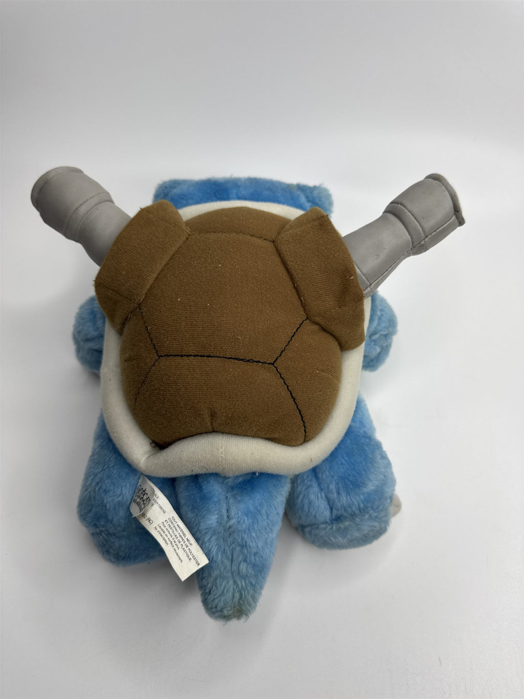 Vintage Nintendo Pokemon Blastoise 10" Plush 1999 Turtle Water Stuffed Animal