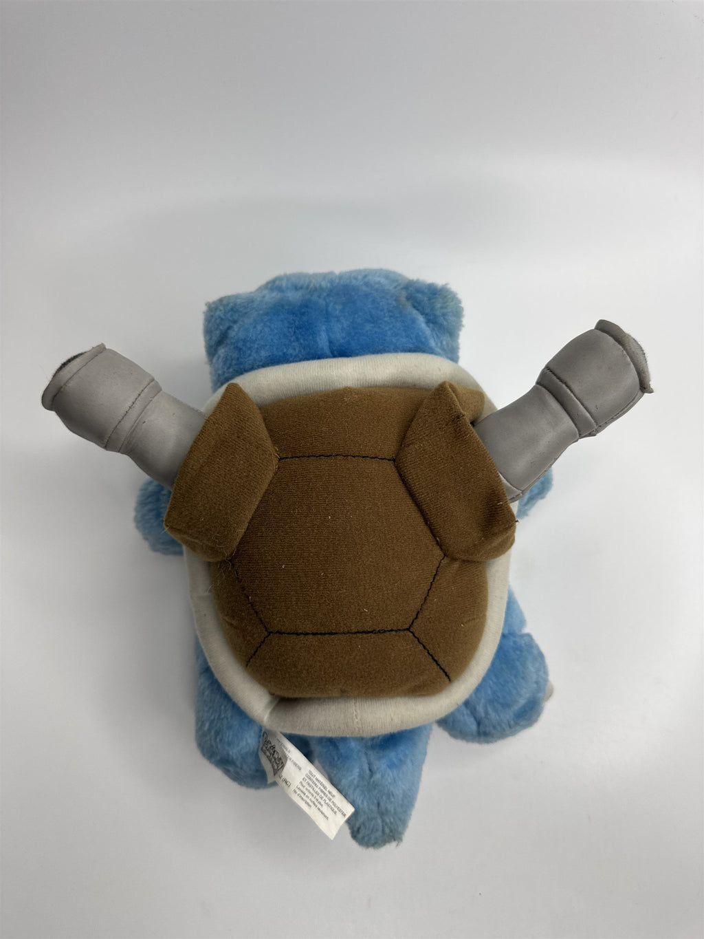 Vintage Nintendo Pokemon Blastoise 10" Plush 1999 Turtle Water Stuffed Animal
