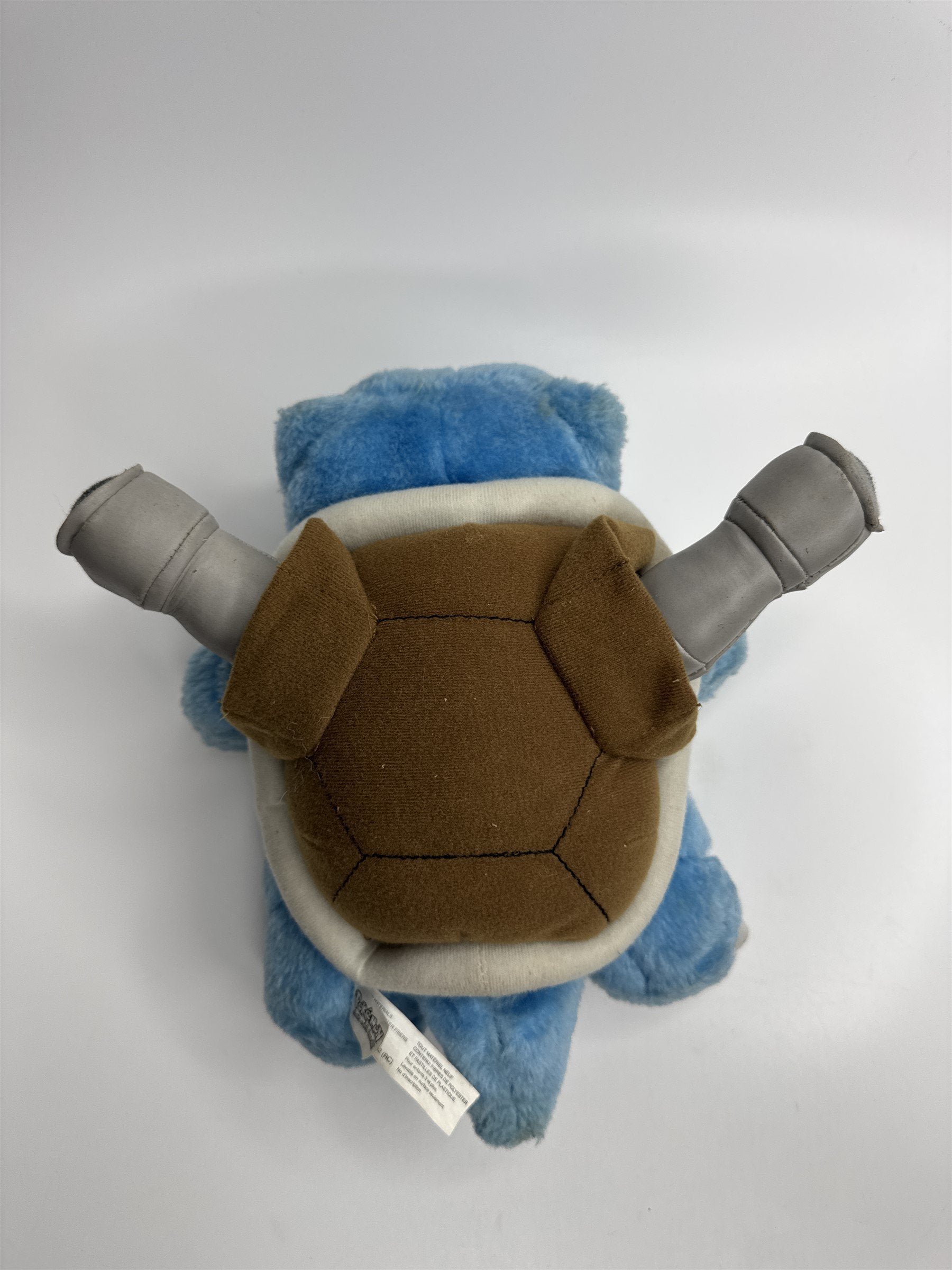 Vintage Nintendo Pokemon Blastoise 10" Plush 1999 Turtle Water Stuffed Animal