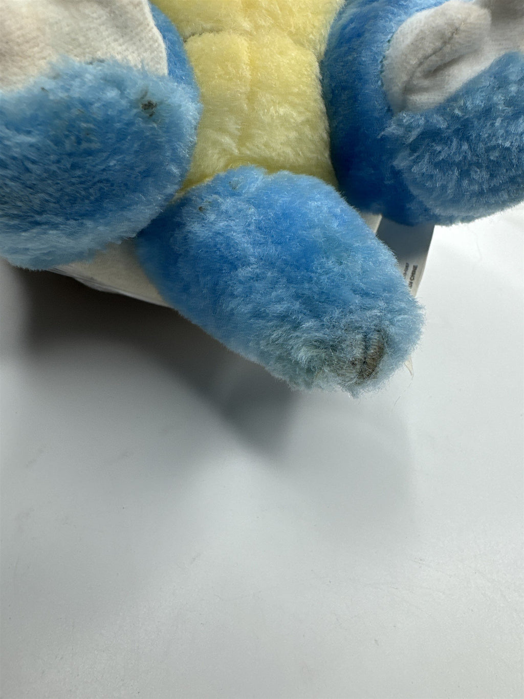 Vintage Nintendo Pokemon Blastoise 10" Plush 1999 Turtle Water Stuffed Animal