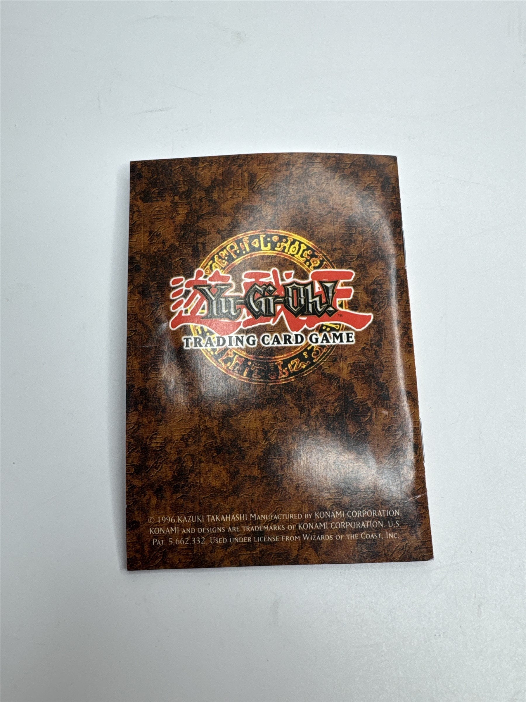 Vintage Yu-Gi-Oh! 1996 Trading Card Game Official Rulebook
