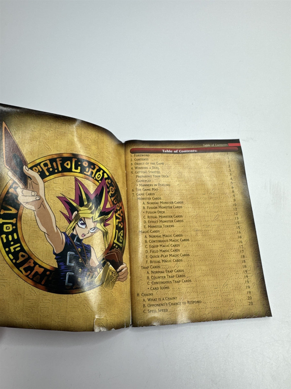 Vintage Yu-Gi-Oh! 1996 Trading Card Game Official Rulebook *Tears*