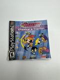 Vintage PlayStation The Powerpuff Girls Chemical X-Traction Instructions *Torn*