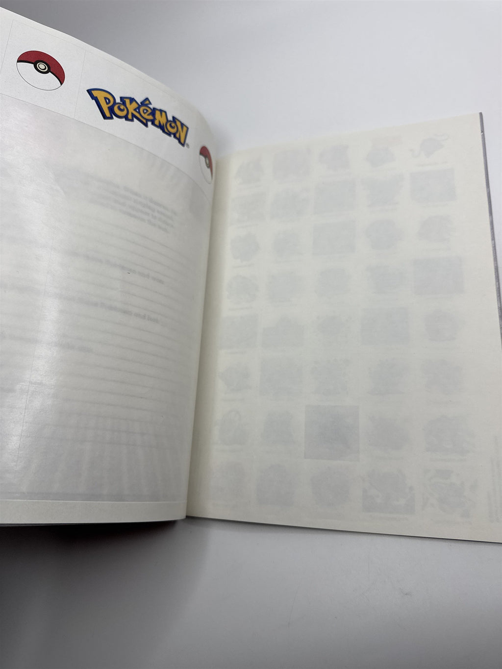 Vintage 2000 The Official Pokemon Collector's Sticker Book 2 (Used Stickers)