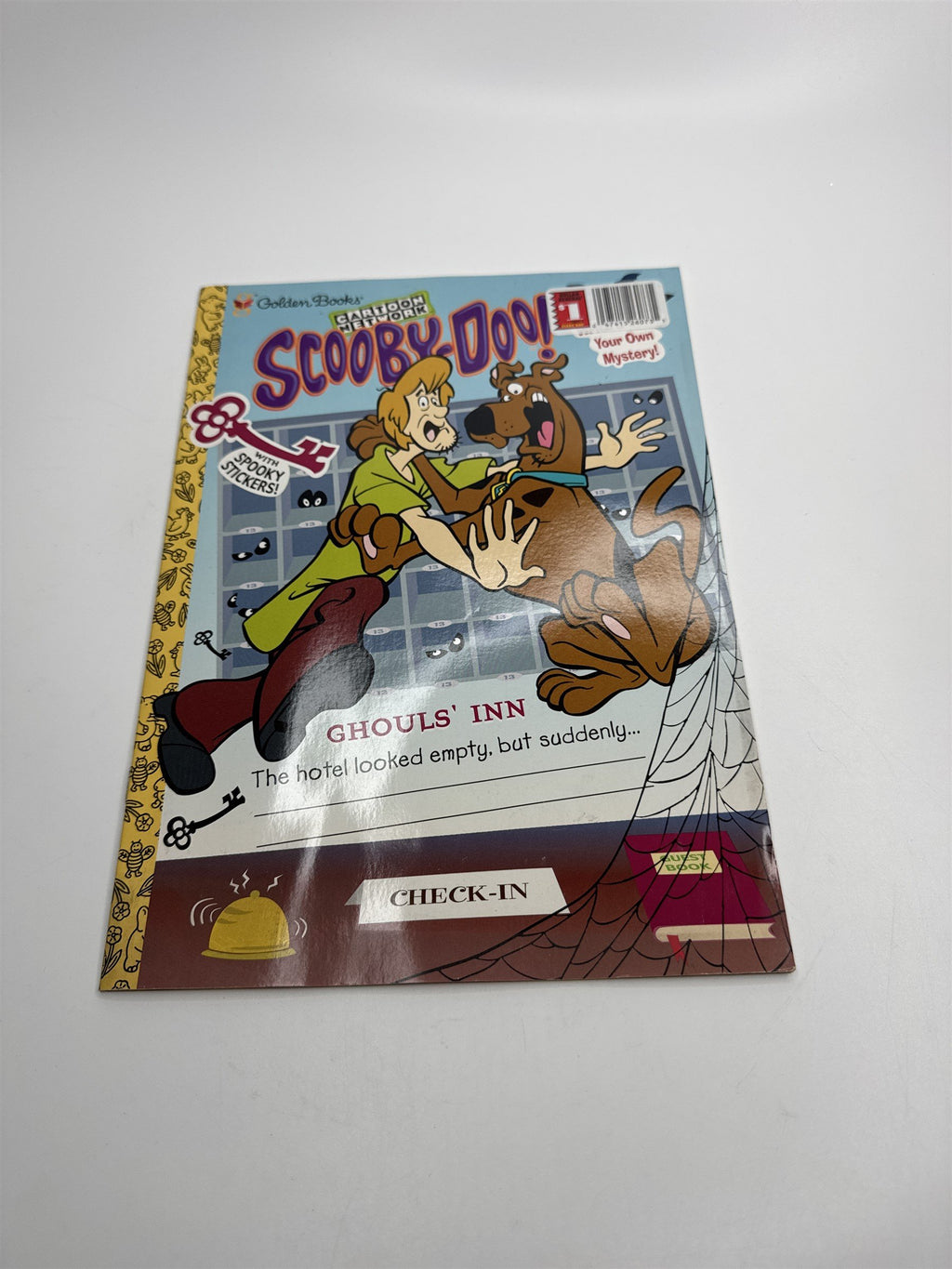 Vintage Scooby Doo Readers Children's Books Ghoul's Inn Sticker Book (Used Stix)