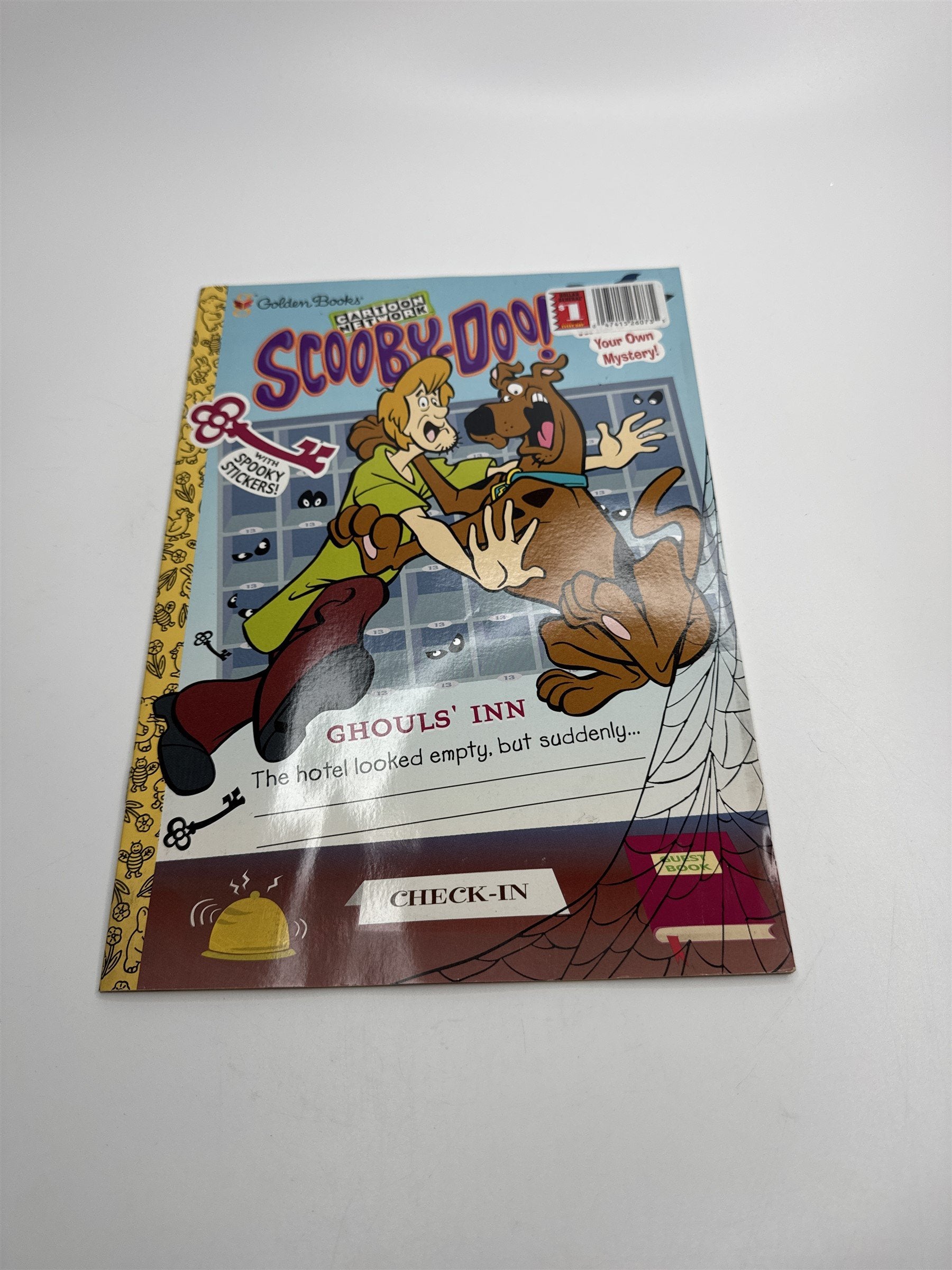 Vintage Scooby Doo Readers Children's Books Ghoul's Inn Sticker Book (Used Stix)