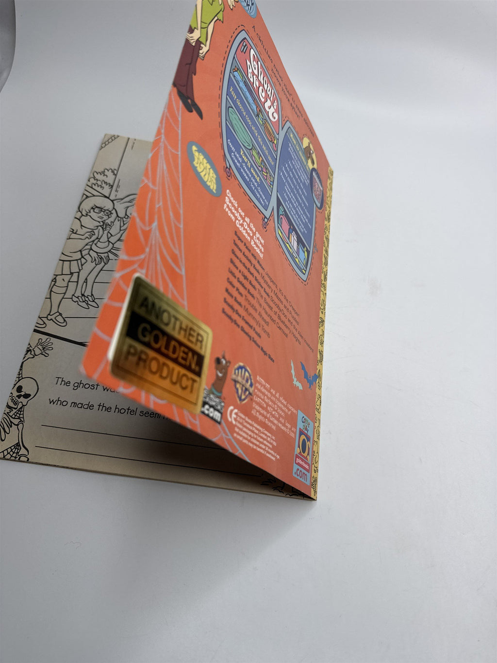 Vintage Scooby Doo Readers Children's Books Ghoul's Inn Sticker Book (Used Stix)