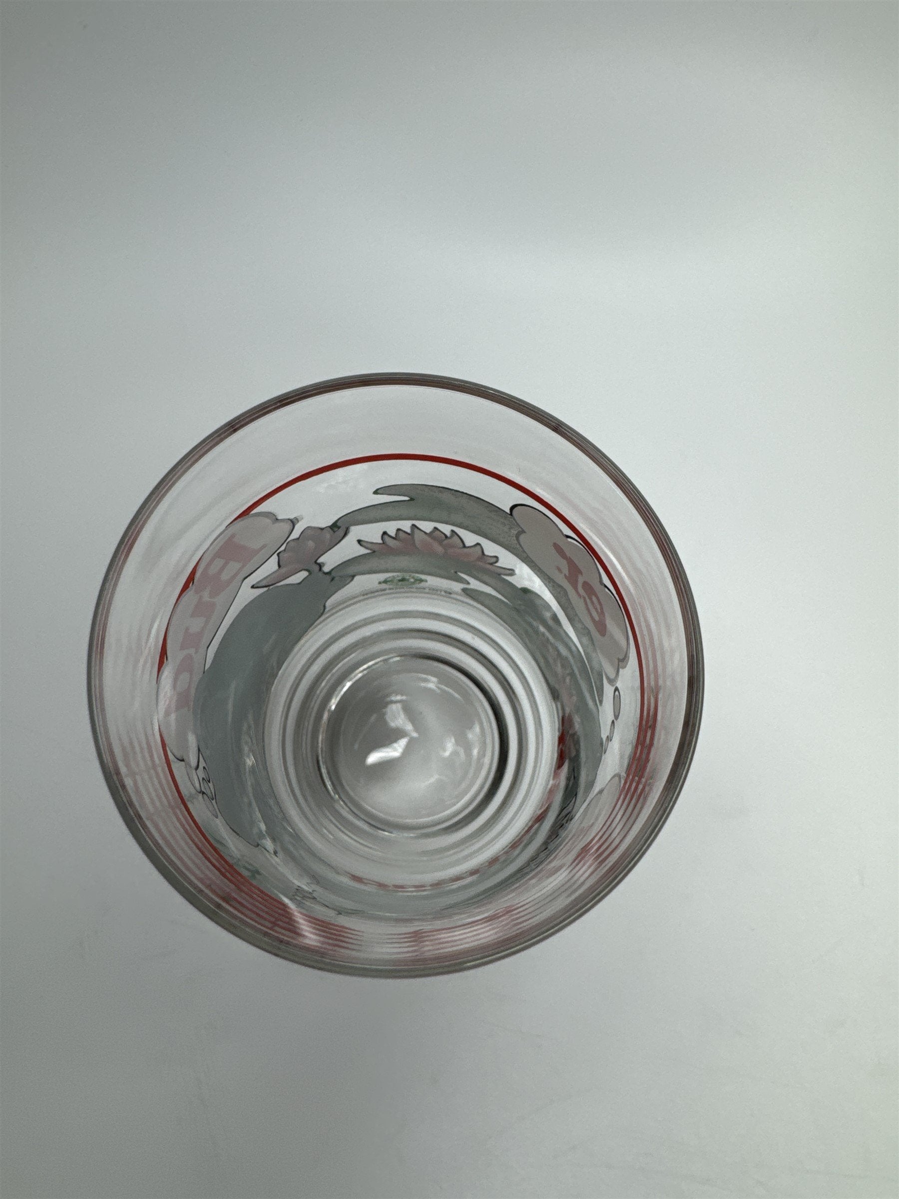 Vintage 1995 Budweiser King of Beers Frogs on Lilly Pads Drinking Glass