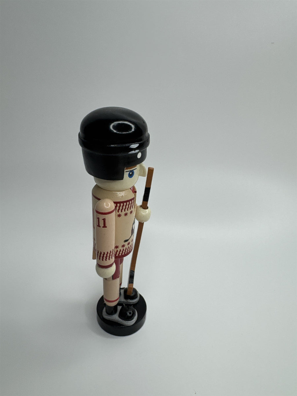 Wilkes-Barre Penguins Hockey Miniature Nutcracker #11 Souvenir Giveaway NOS