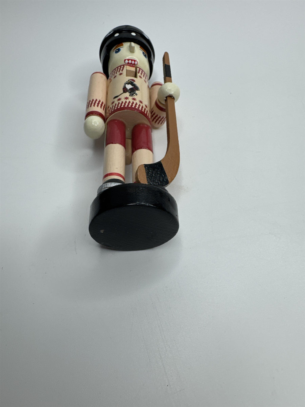Wilkes-Barre Penguins Hockey Miniature Nutcracker #11 Souvenir Giveaway NOS