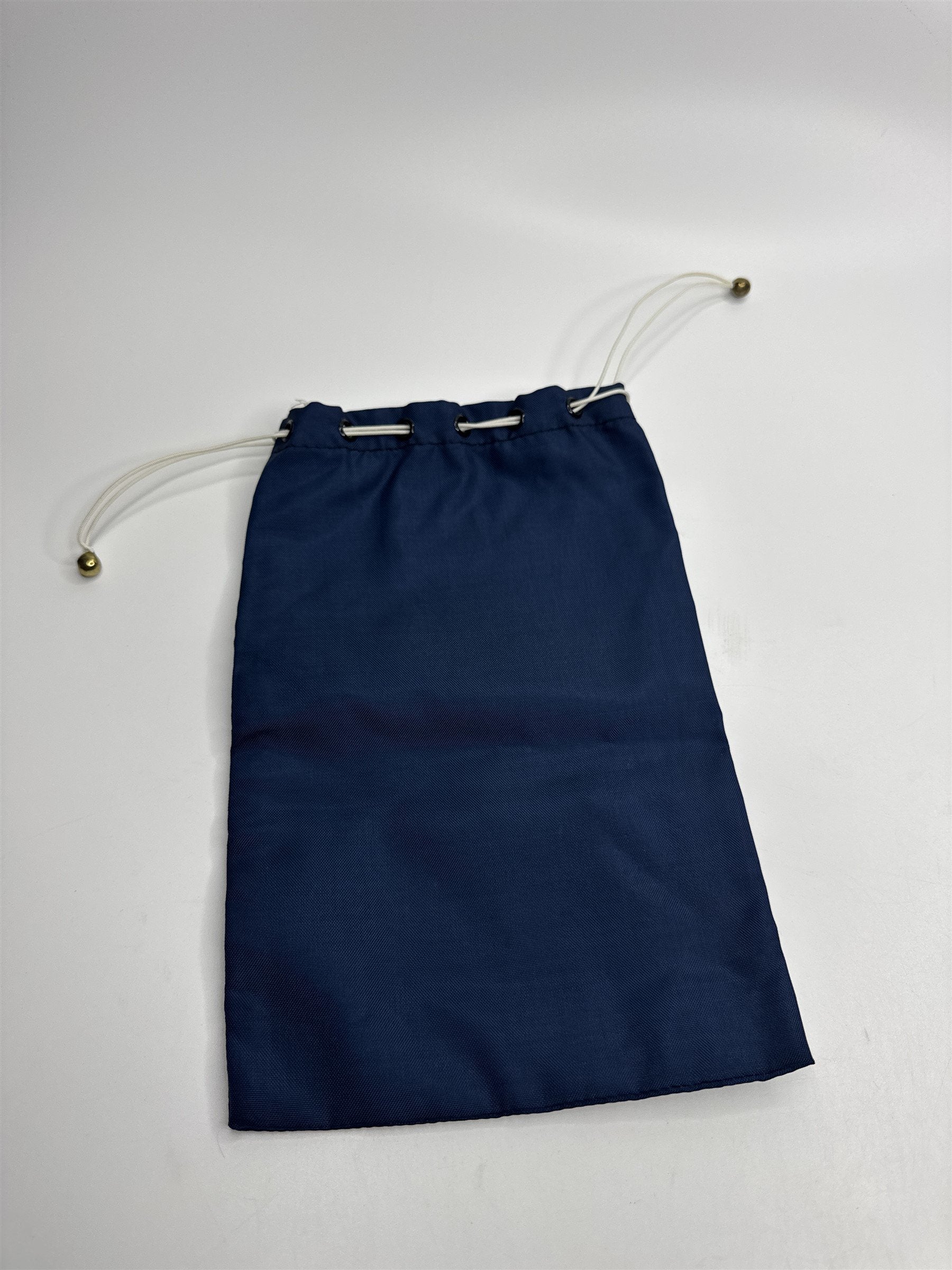 Vintage United Penn Bank Drawstring Canvas Blue Deposit Bag Money Bag A. Rifkin