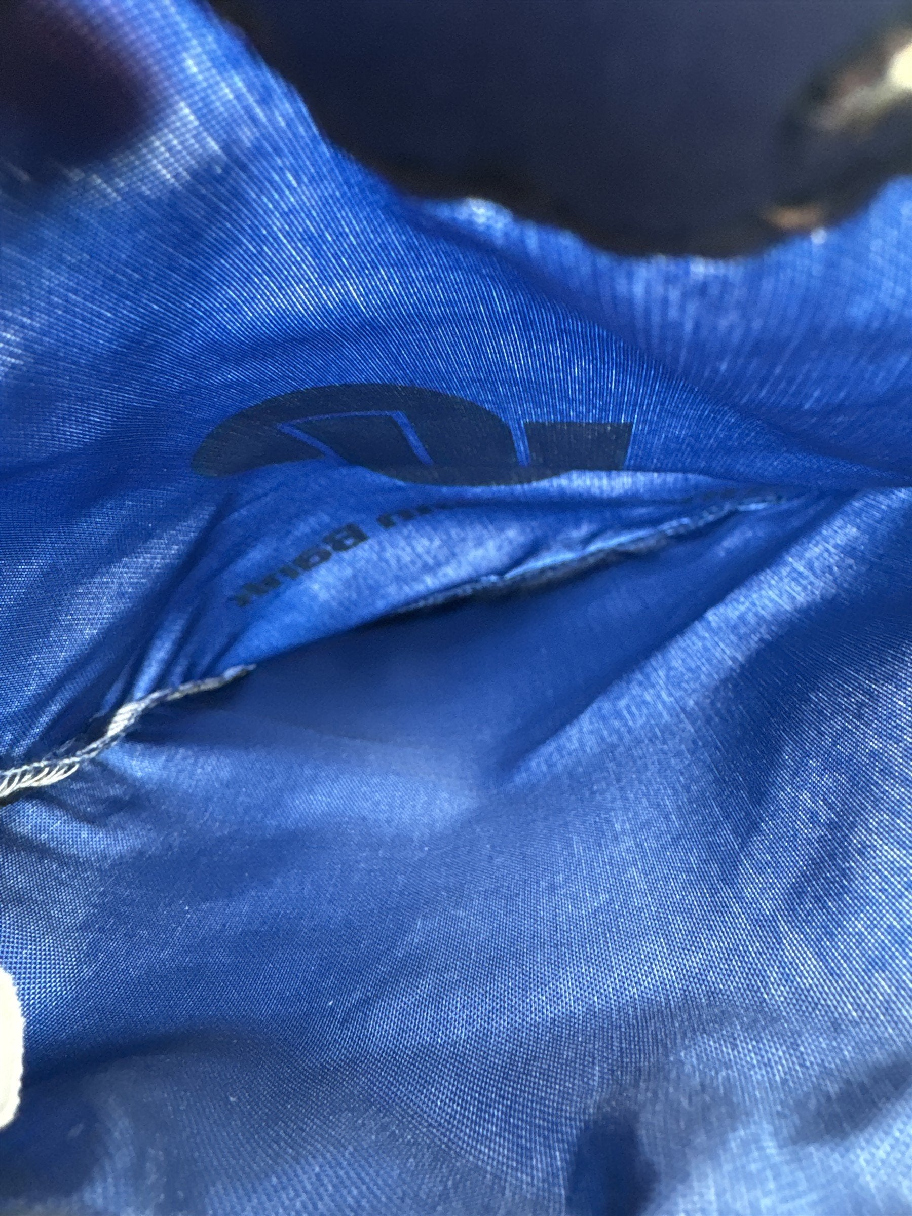 Vintage United Penn Bank Drawstring Canvas Blue Deposit Bag Money Bag A. Rifkin