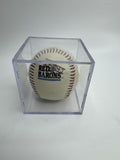 Vintage Signed Red Barons Scranton/Wilkes-Barre Glow In The Dark Baseball