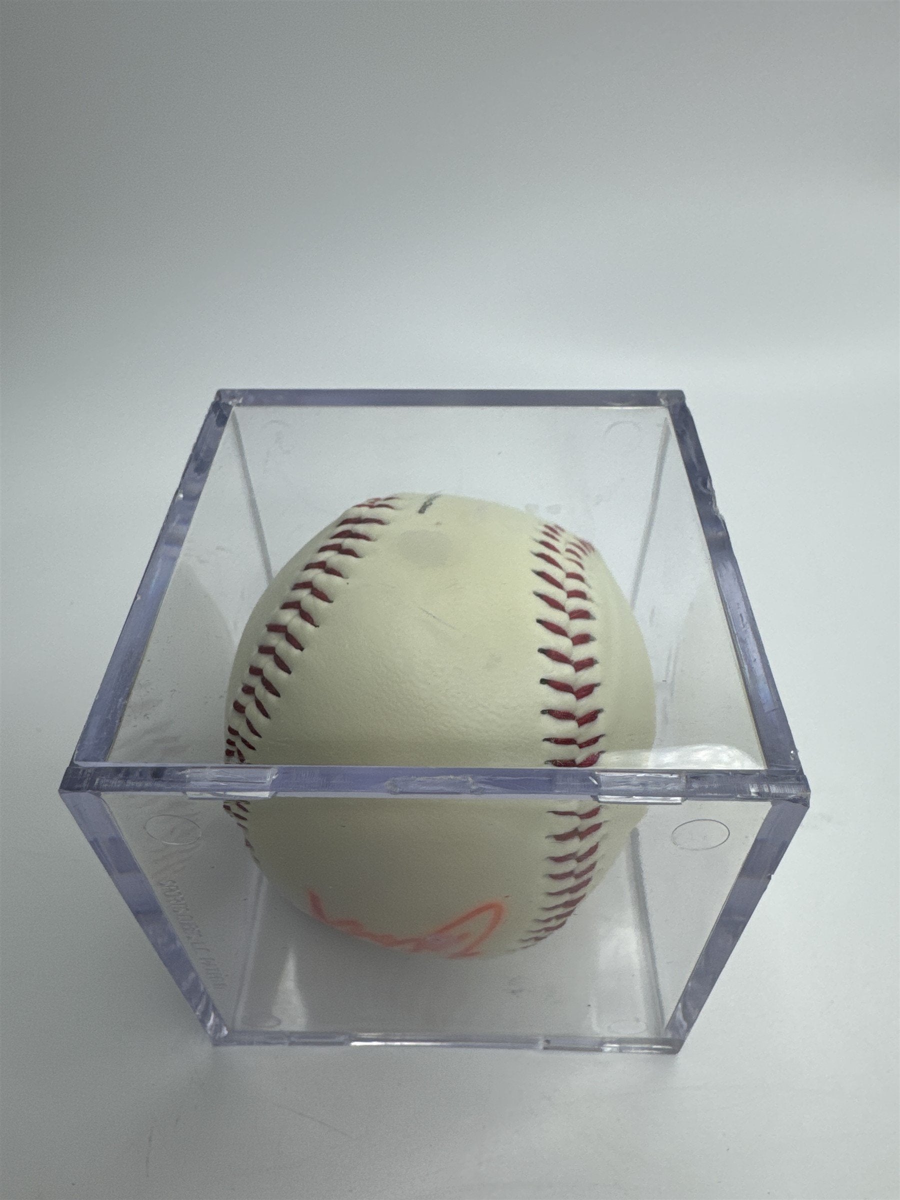 Vintage Signed Red Barons Scranton/Wilkes-Barre Glow In The Dark Baseball