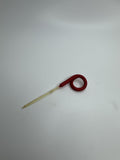 Vintage Red Sew On Hatpin for Hats Top Hats Tophats