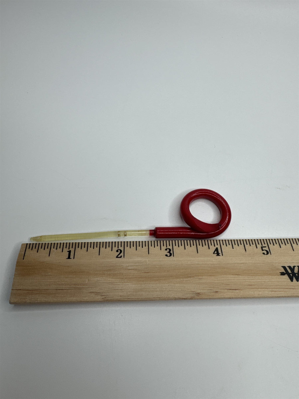 Vintage Red Sew On Hatpin for Hats Top Hats Tophats