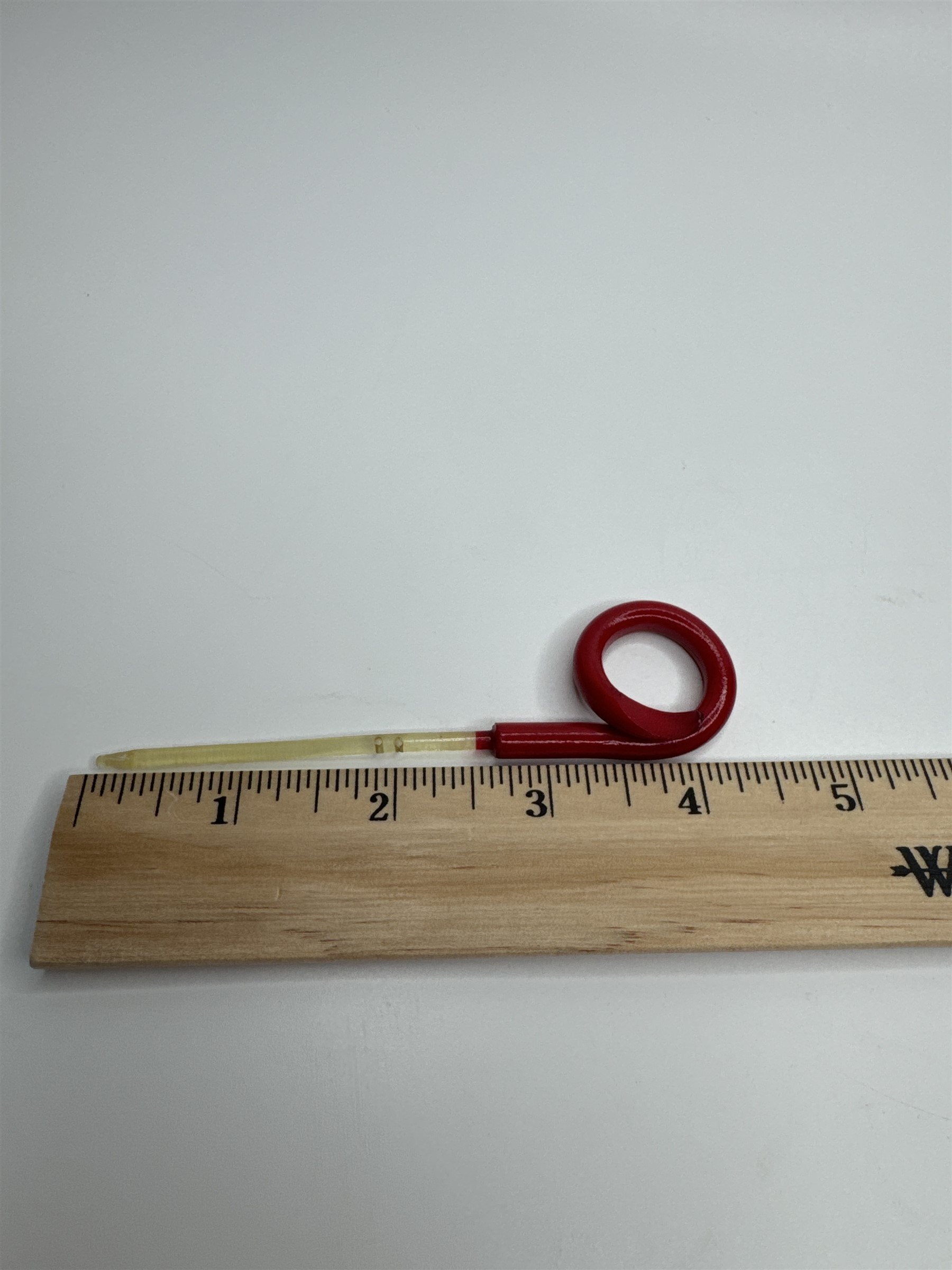 Vintage Red Sew On Hatpin for Hats Top Hats Tophats