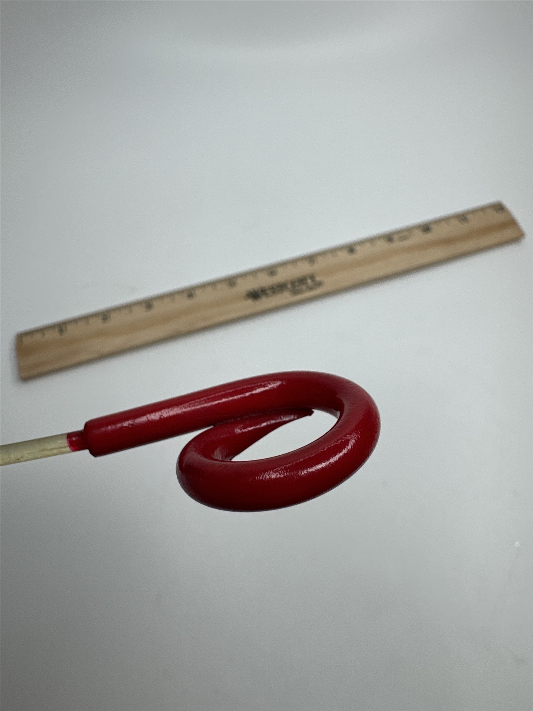 Vintage Red Sew On Hatpin for Hats Top Hats Tophats