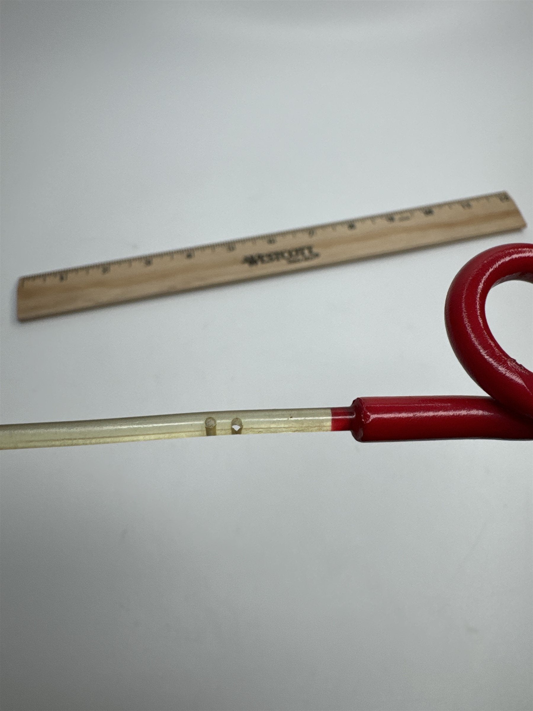 Vintage Red Sew On Hatpin for Hats Top Hats Tophats