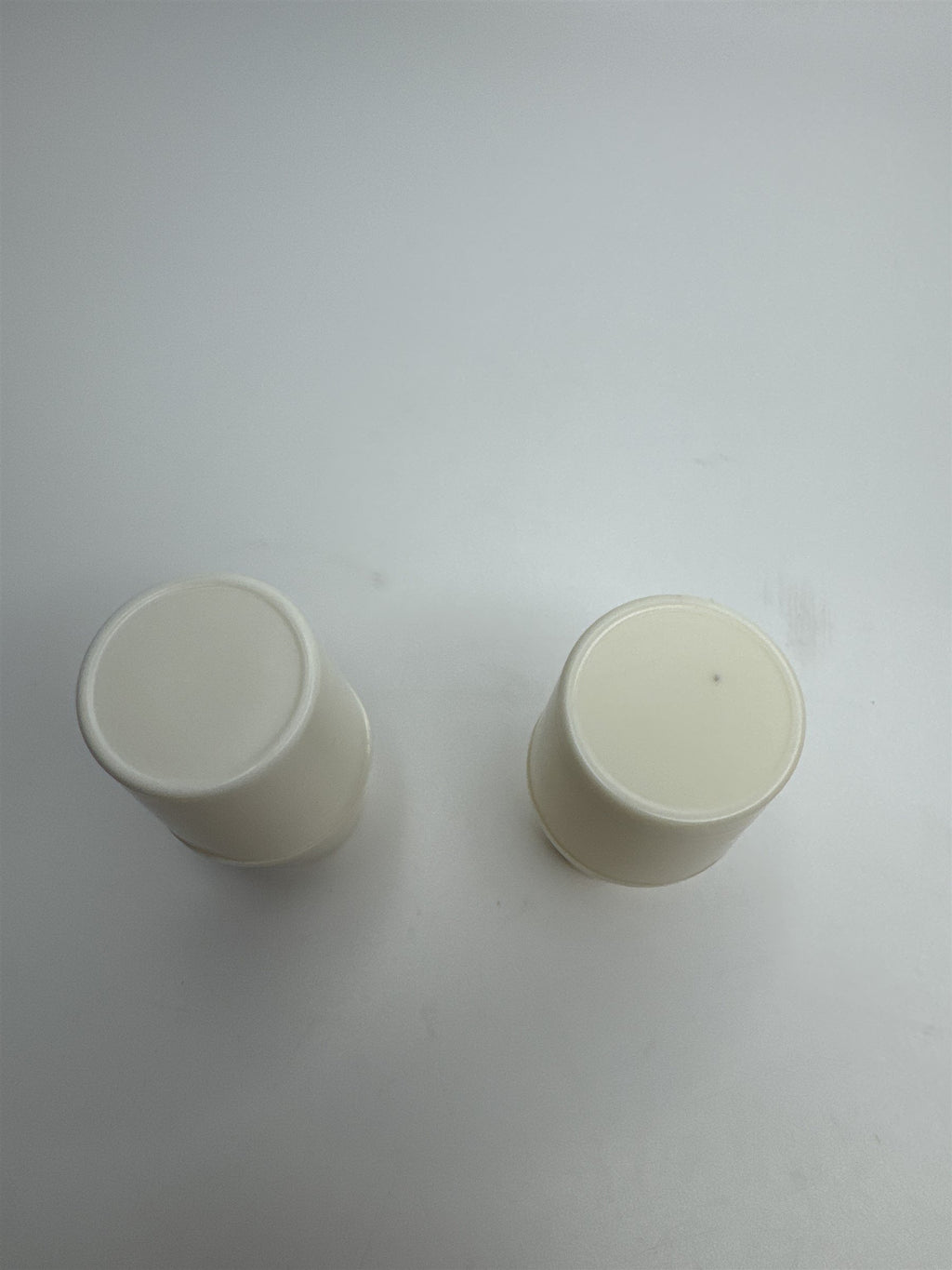 Vintage Nanticoke National Bank 70th Anniversary Plastic Salt and Pepper Shakers