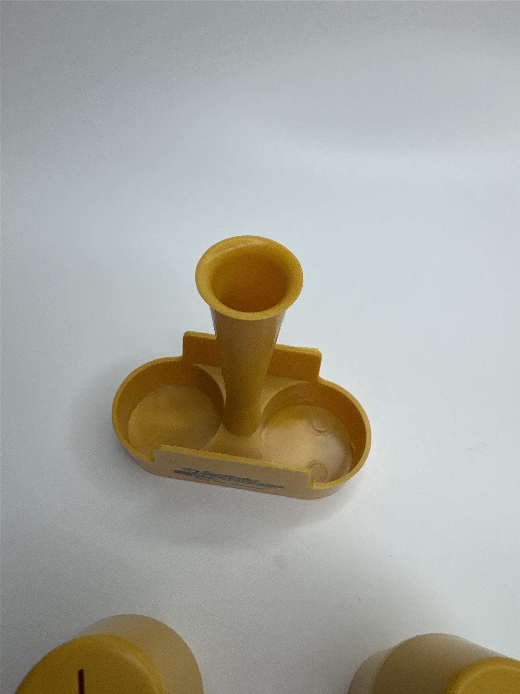 Vintage Nanticoke National Bank 70th Anniversary Plastic Salt and Pepper Shakers