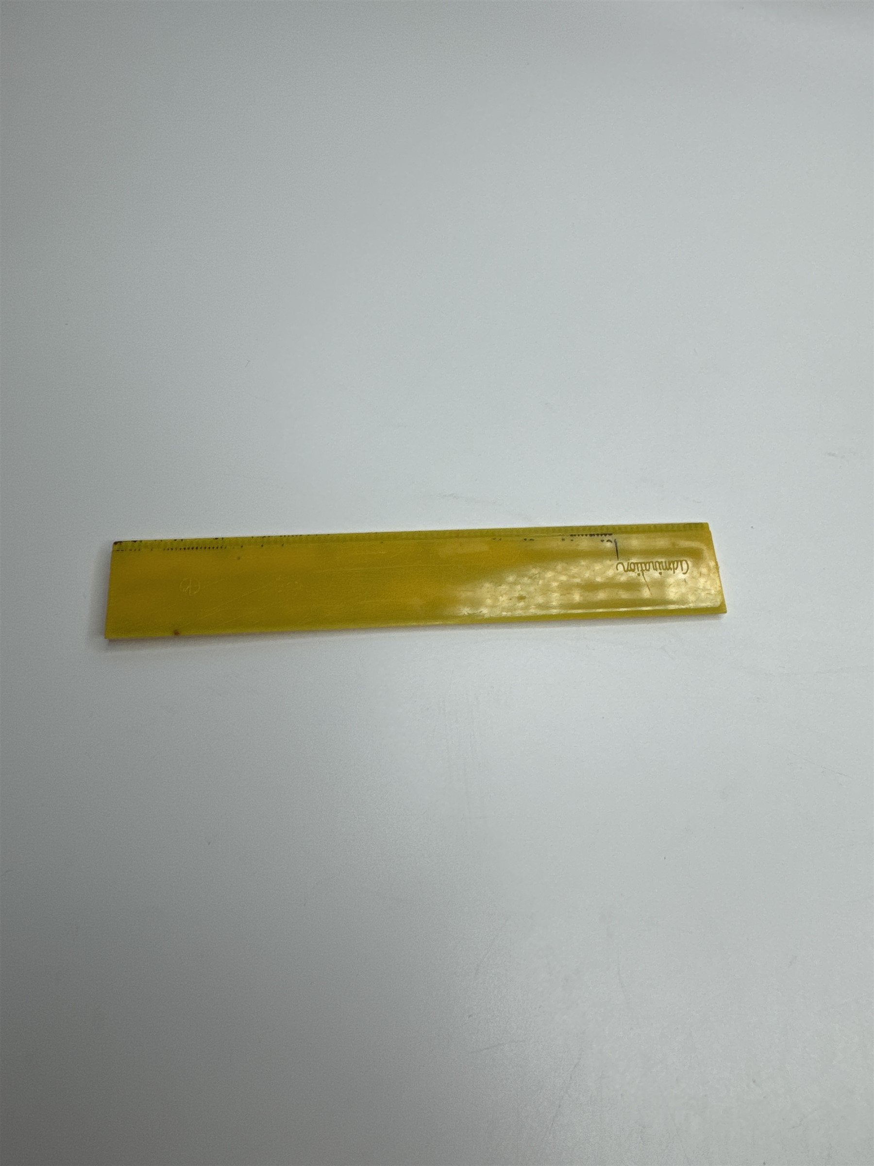 Vintage 6" Ruler Advertisement Yellow Pages New Jersey Bill Telephone Company