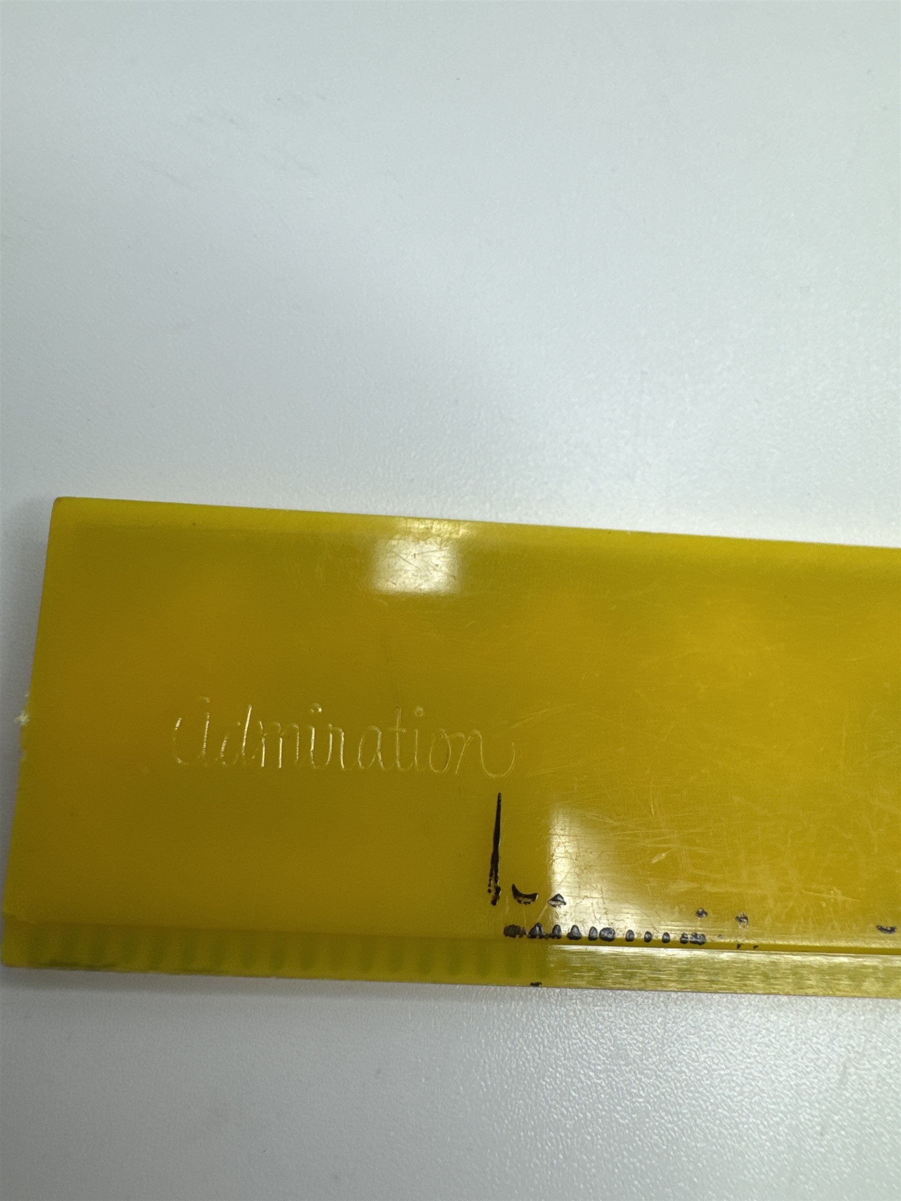 Vintage 6" Ruler Advertisement Yellow Pages New Jersey Bill Telephone Company