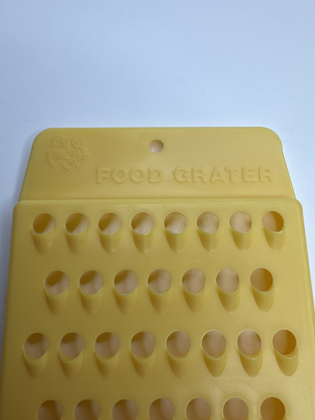 Vintage Yellow Plastic Food Grater Kelloggs(?) Tony the Tiger Promo Item