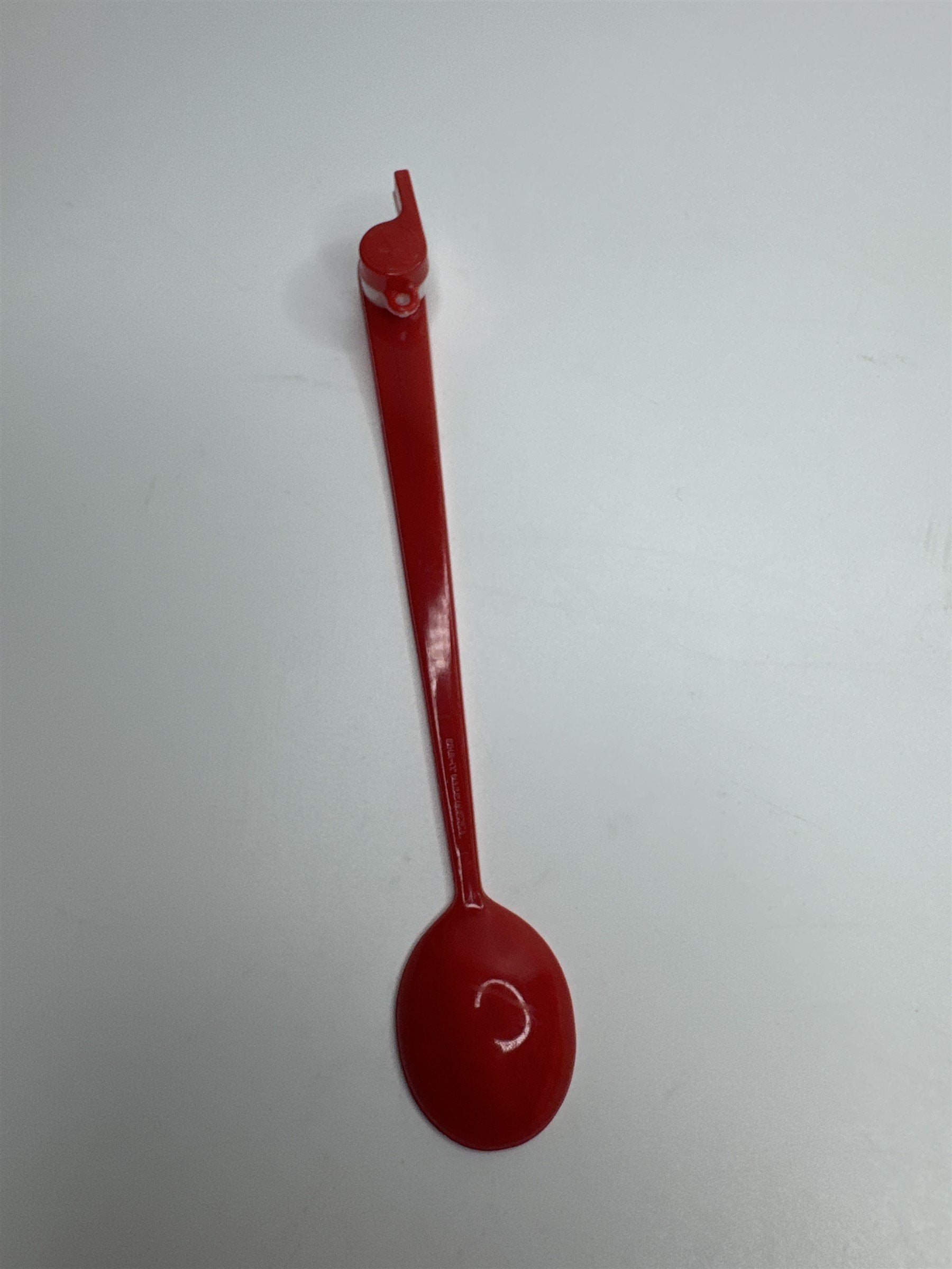 Vintage Smirnoff Vodka Red Whistle Spoon Collectible Advertising Promo Item