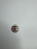 Vintage American Red Cross Junior Pin 5/8" 1940s WWI Era Pin