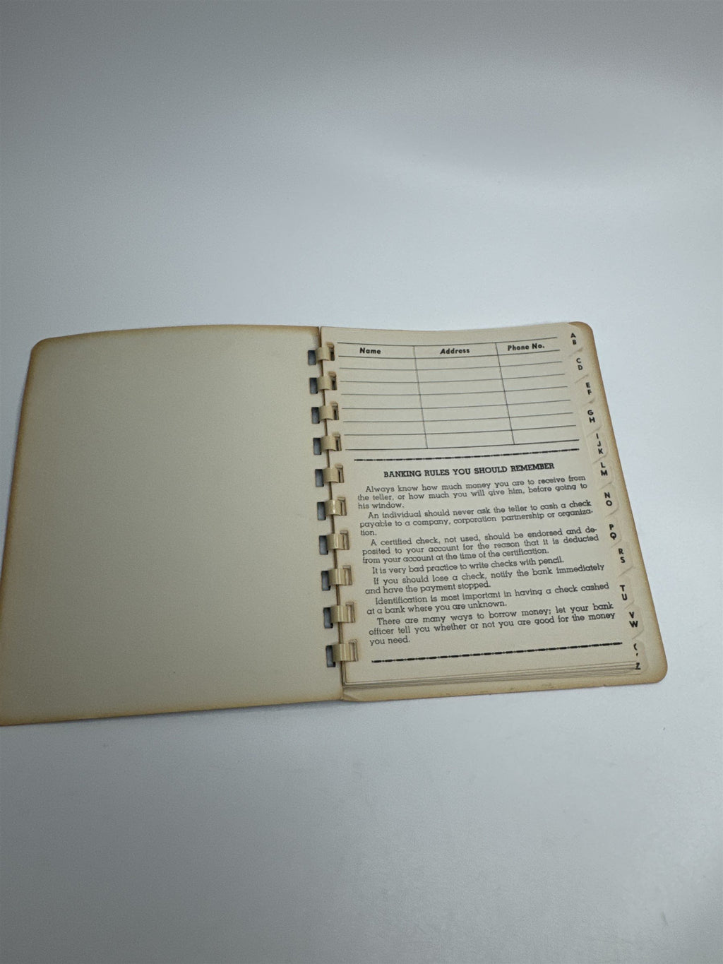 Vintage 1957 Miners National Bank Wilkes-Barre Nanticoke PA Telephone Directory