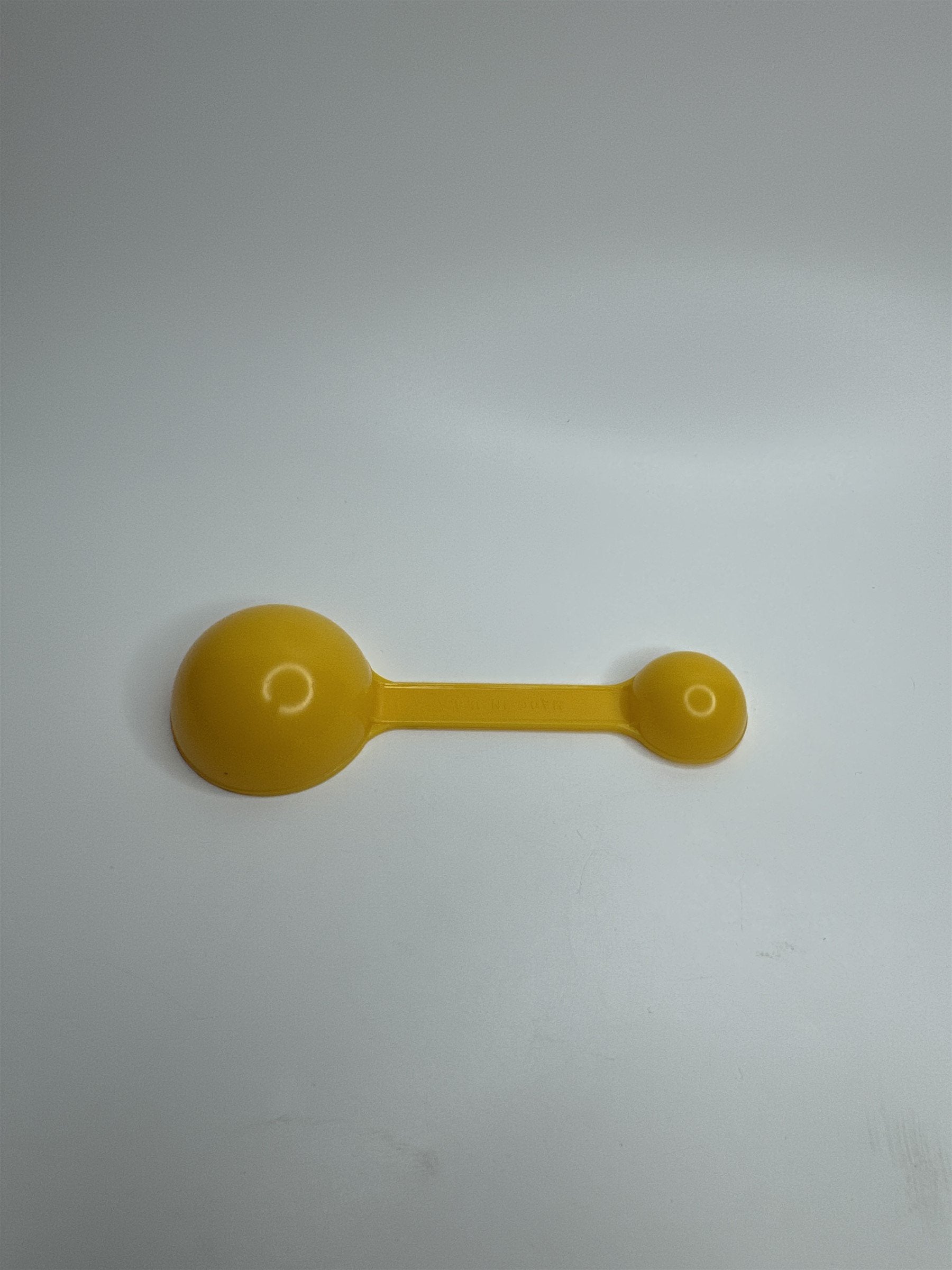 Vintage Yellow Plastic Fuller Brush Co Kitchen Coffee Measuring Scoop