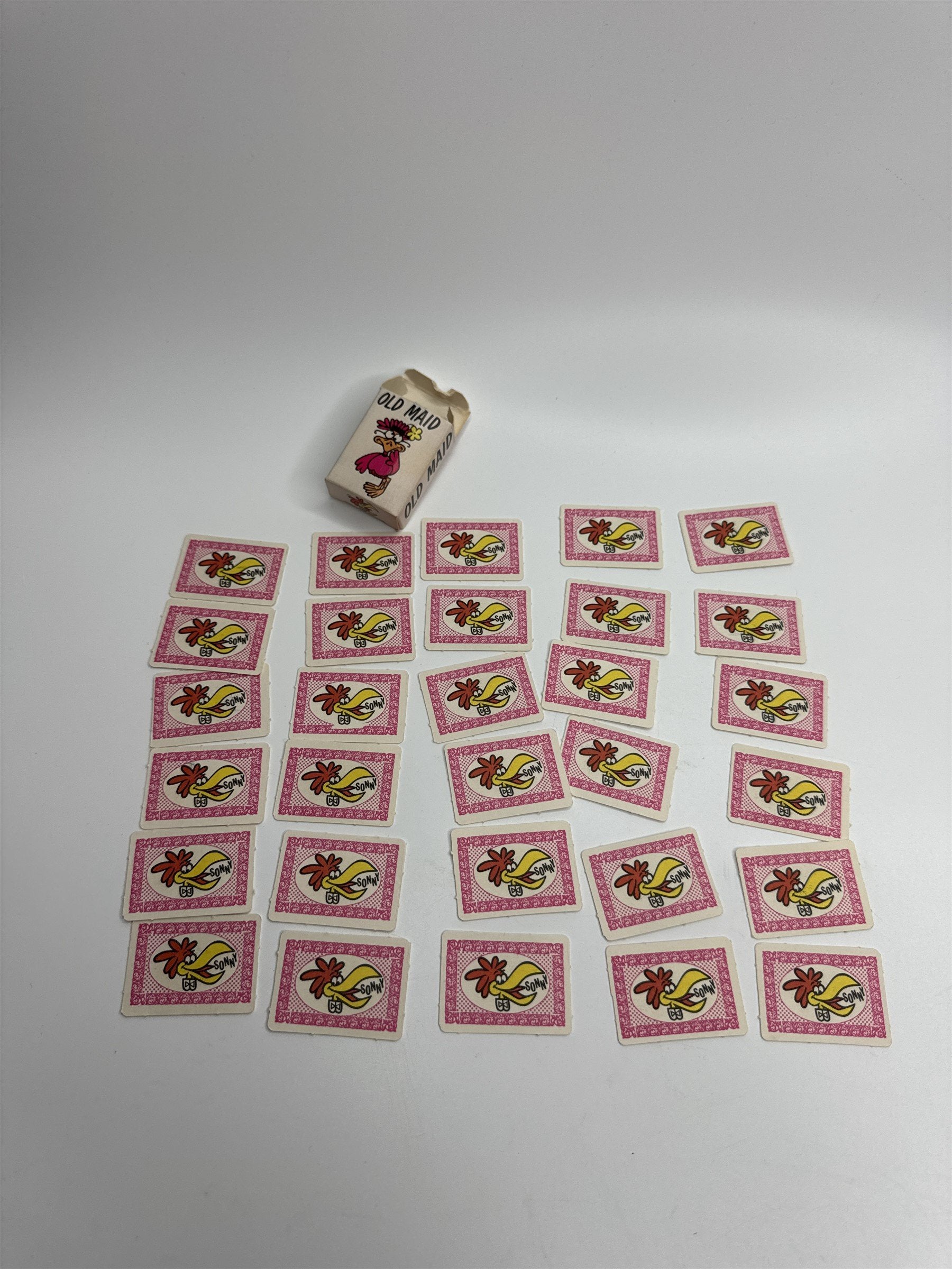 1970s Cocoa Puffs Cereal Premium SONNY OLD MAID Mini Card Game Cards
