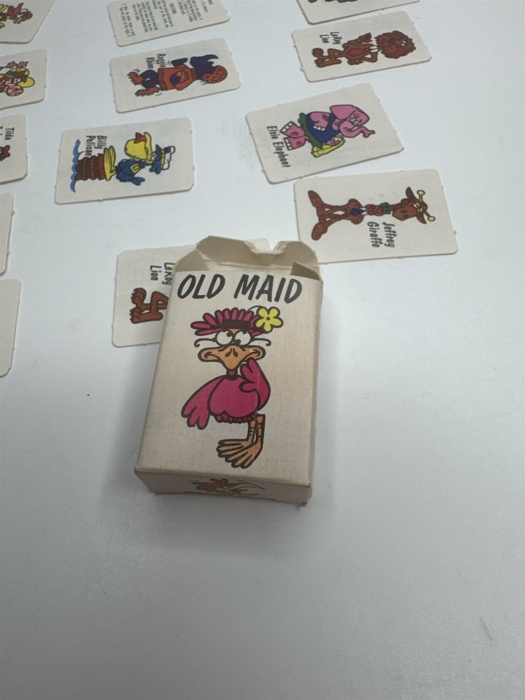 1970s Cocoa Puffs Cereal Premium SONNY OLD MAID Mini Card Game Cards