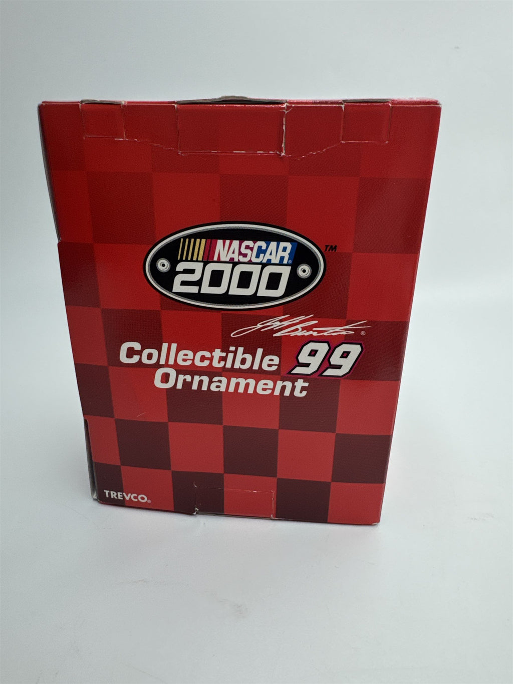 NASCAR 2000 Collectible Ornament 99 JEFF BURTON Trevco Exide #99