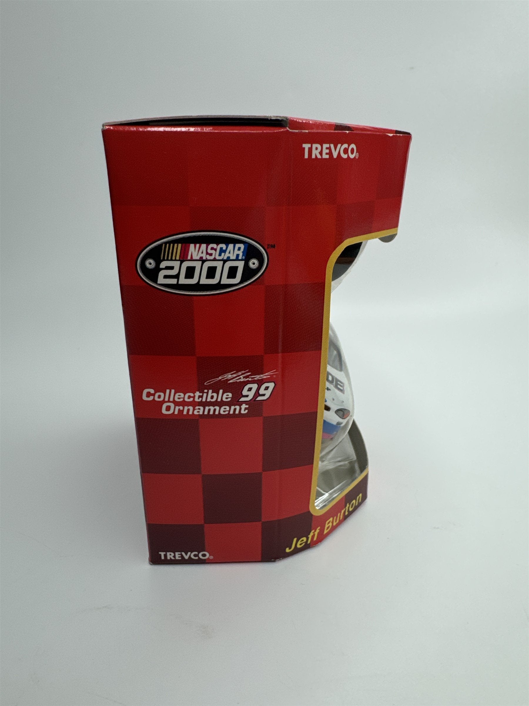 NASCAR 2000 Collectible Ornament 99 JEFF BURTON Trevco Exide #99