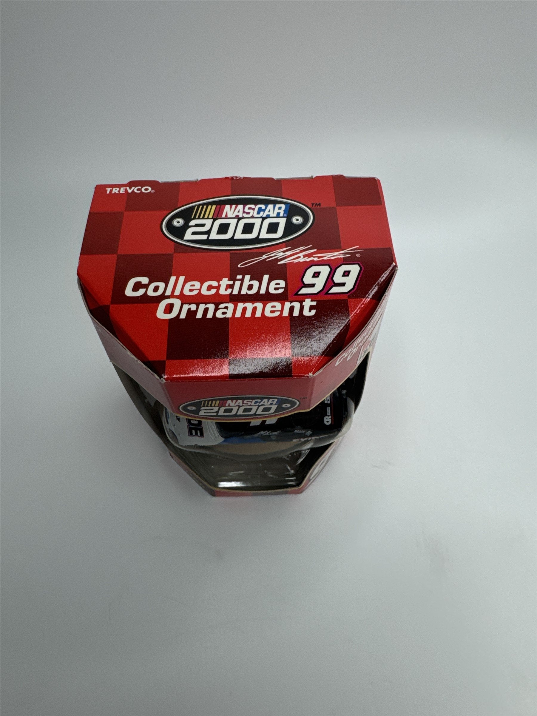 NASCAR 2000 Collectible Ornament 99 JEFF BURTON Trevco Exide #99