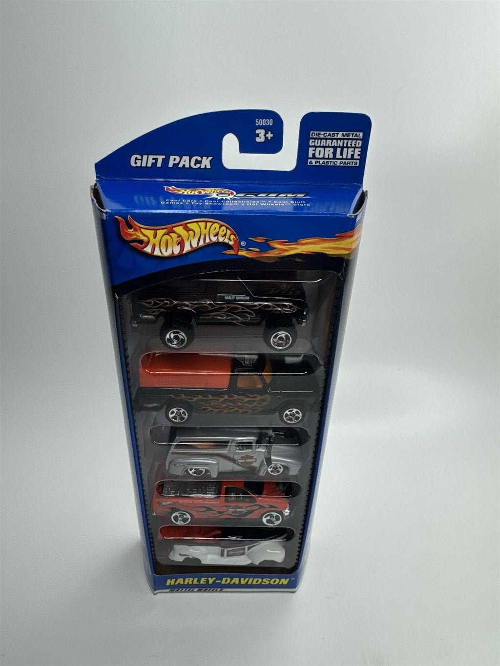 Vintage Hot Wheels Harley-Davidson Mattel Wheels Gift Pack 50030 NOS 2000