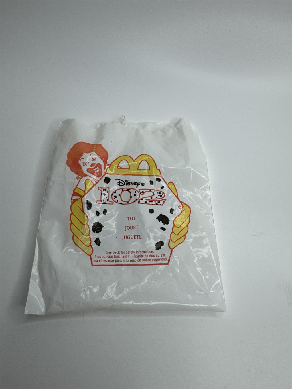 McDonalds Vintage 102 Dalmatians Dog in Sweater Happy Meal Toy 2000